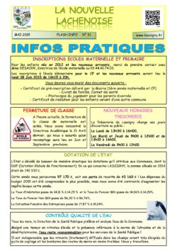 Flash info Mai 2015