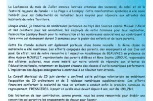 La Nouvelle Lachenoise Juillet 2016 – N°36