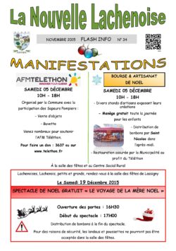 FLASH INFO NOVEMBRE 2015