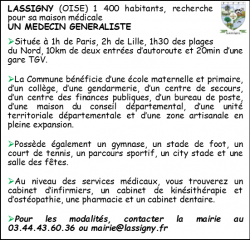 Annonce recherche medecin generaliste