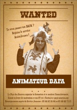Affiche-wanted bafa