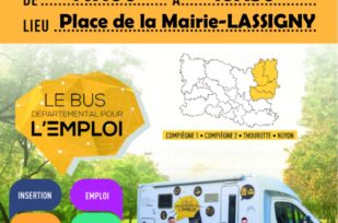Bus pour l’emploi – jeudi 2 mai 2024 à Lassigny