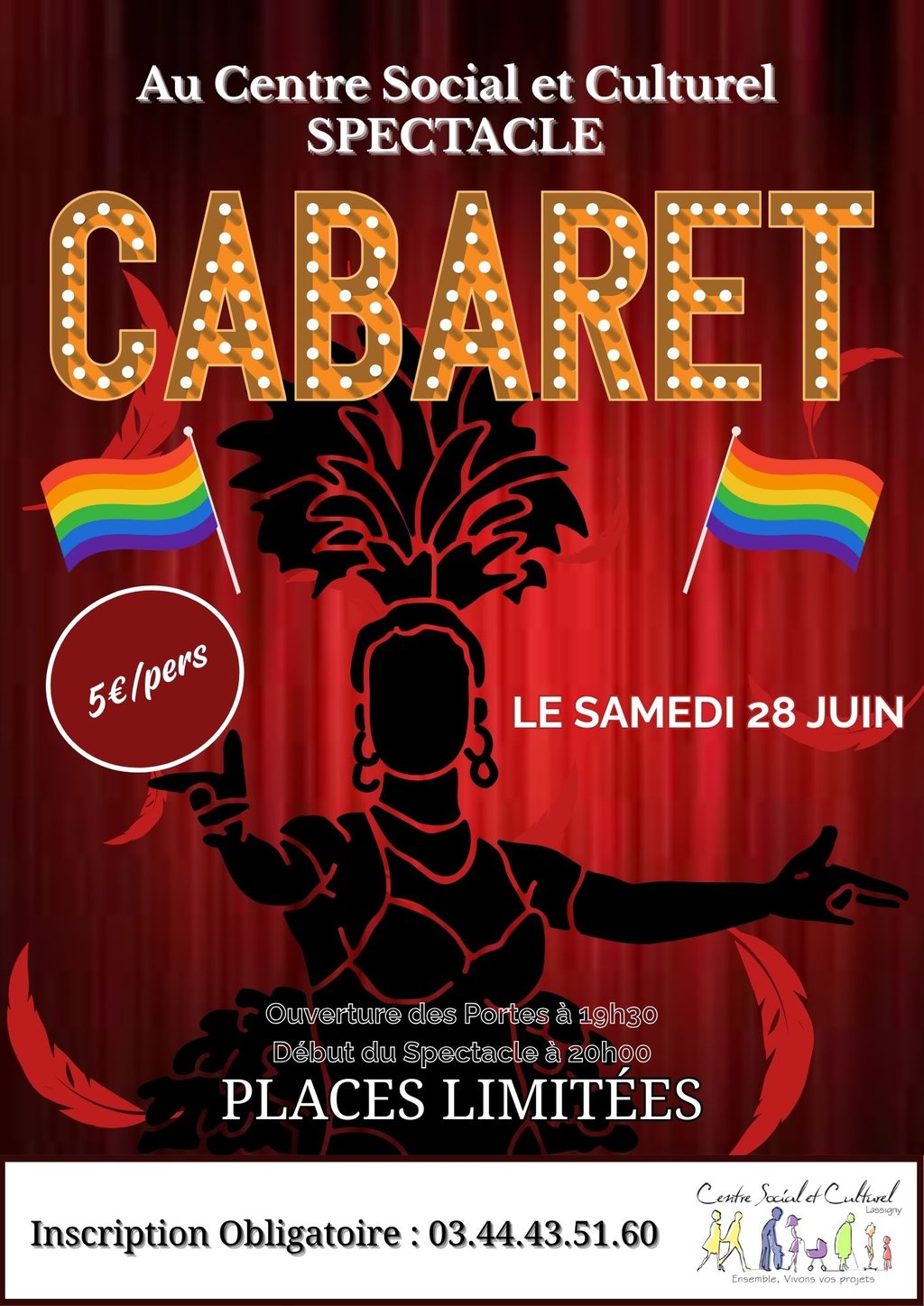 soiree cabaret centre social 28 juin 2025