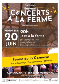 concert à la ferme - la carmoye 20 juin 2025