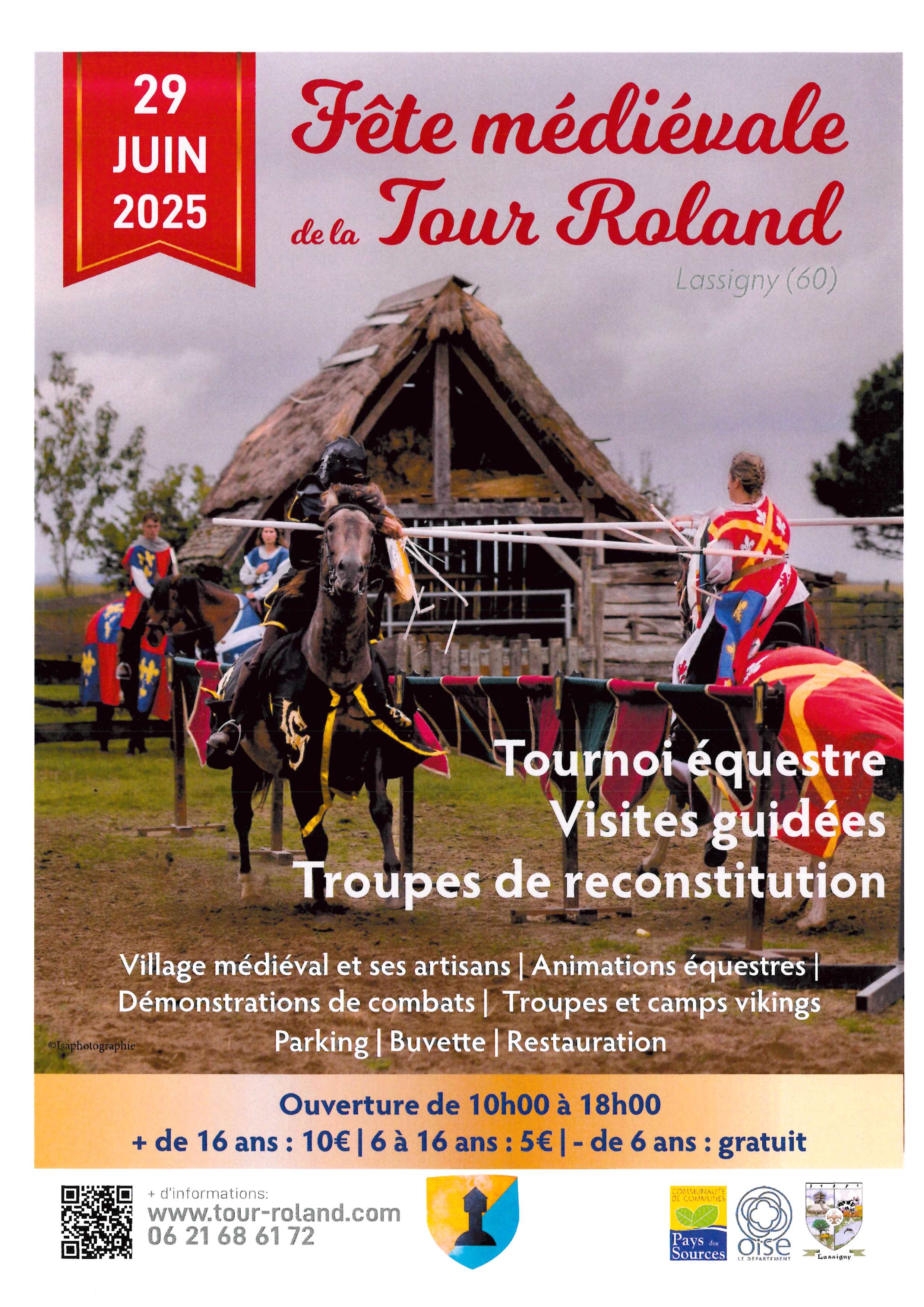 fête médiévale tour roland 29 juin 2025