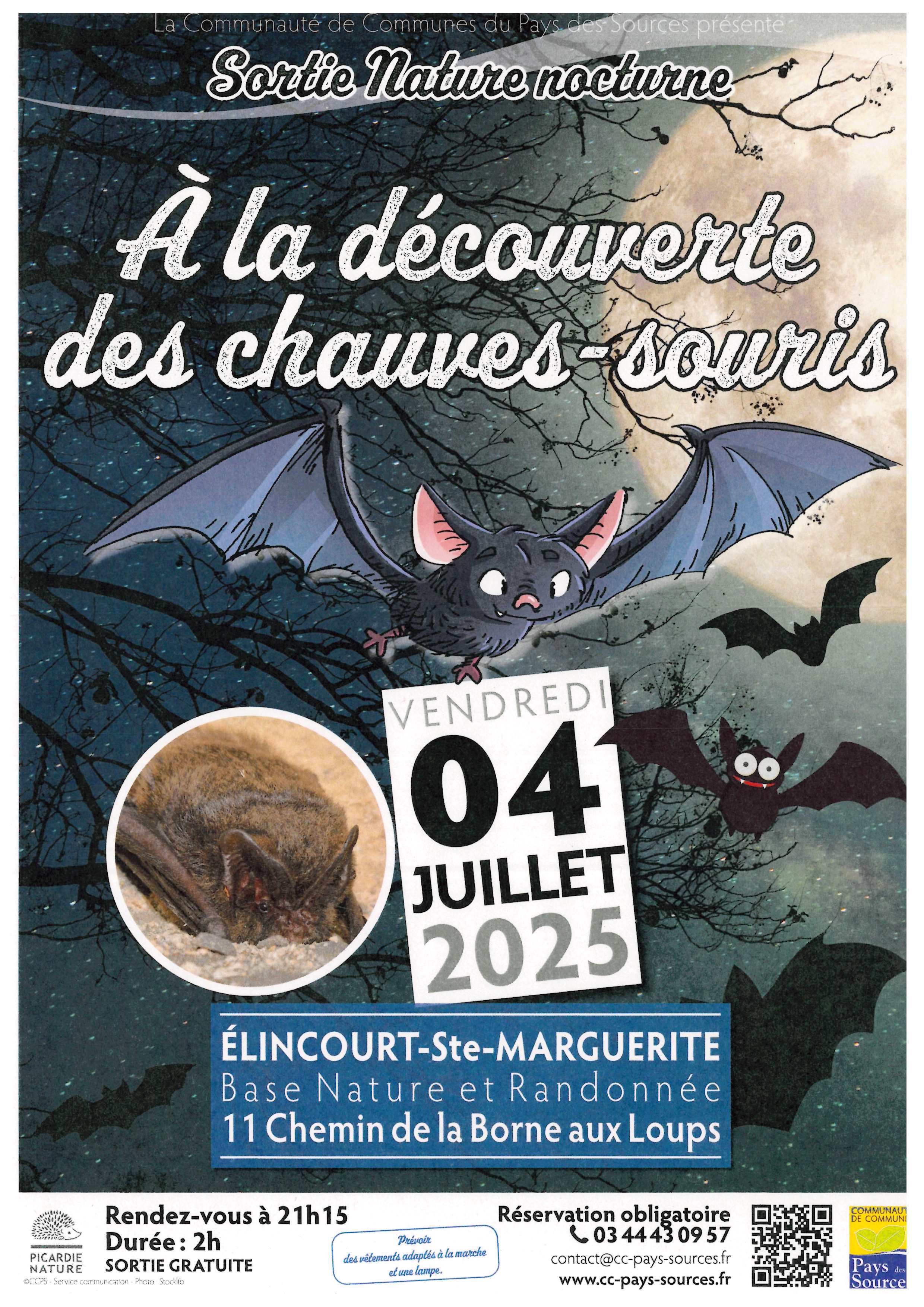 à la découverte des chauves souris 4 juillet 2025