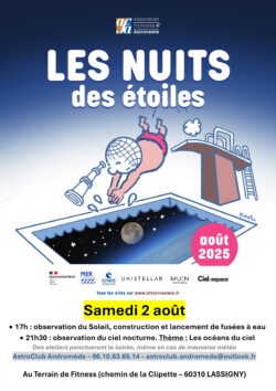 Nuit des étoiles été 2025