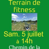 inauguration terrain de fitness