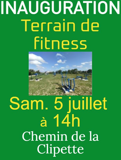 inauguration terrain de fitness