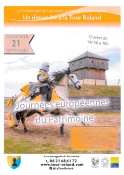 Journées du patrimoine tour roland 21 sept 2025